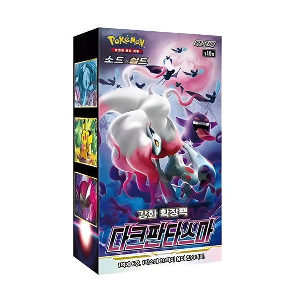 Pokemon TCG Dark Fantasma Korean Booster Box – Sealed Korean Pokémon Cards Canada
